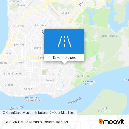 Rua 24 De Dezembro map