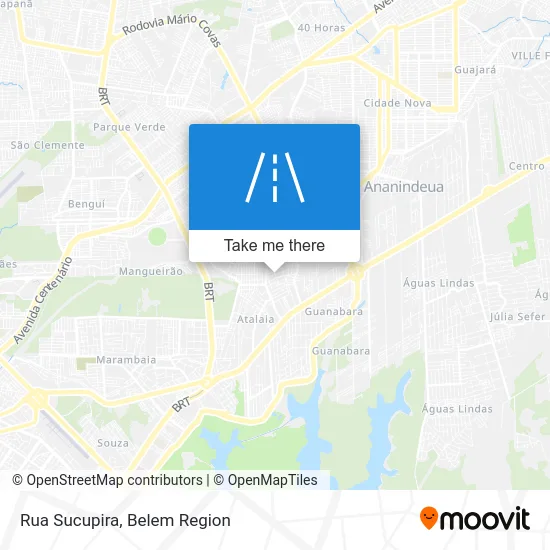 Rua Sucupira map