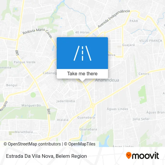 Estrada Da Vila Nova map
