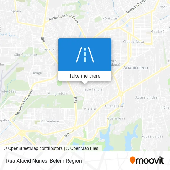 Rua Alacid Nunes map