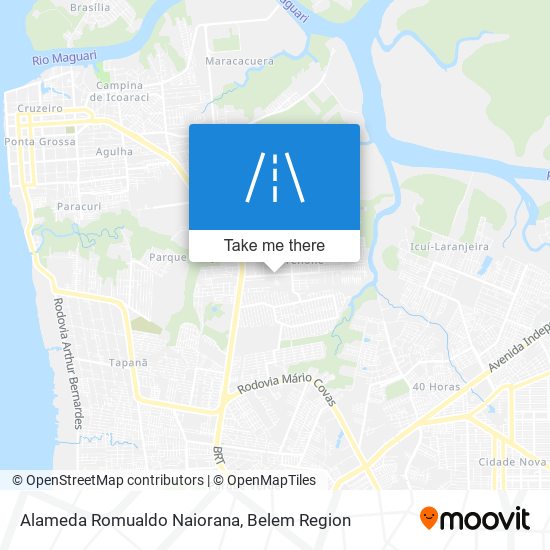 Alameda Romualdo Naiorana map