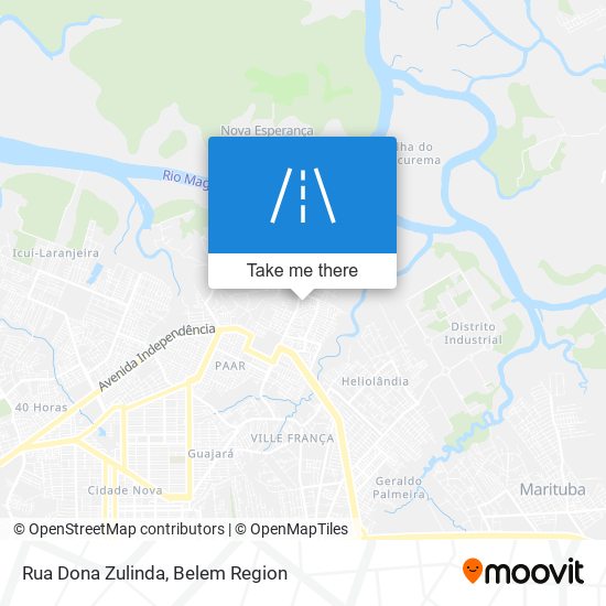 Rua Dona Zulinda map