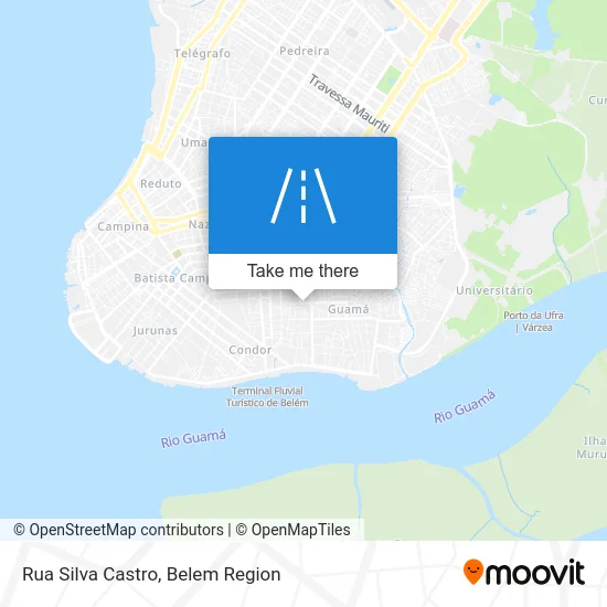 Rua Silva Castro map