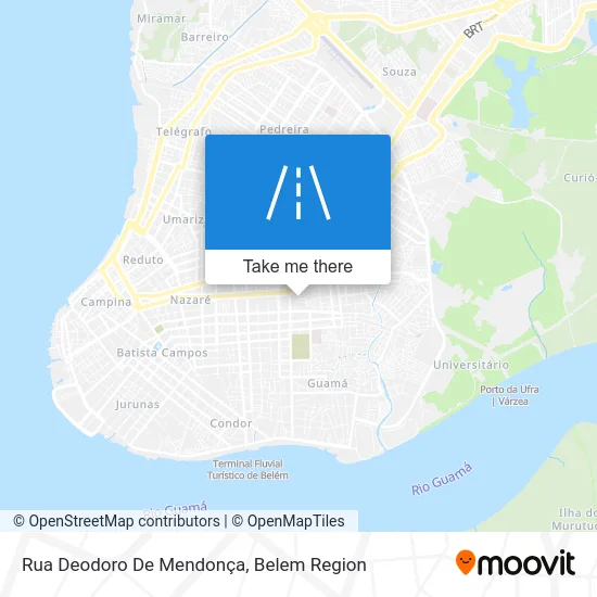 Rua Deodoro De Mendonça map