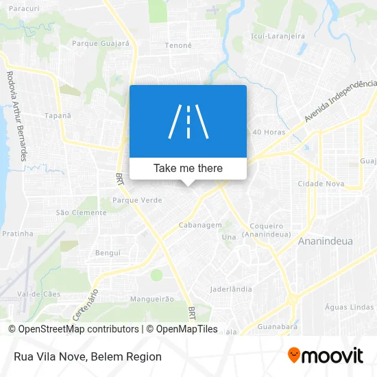 Rua Vila Nove map