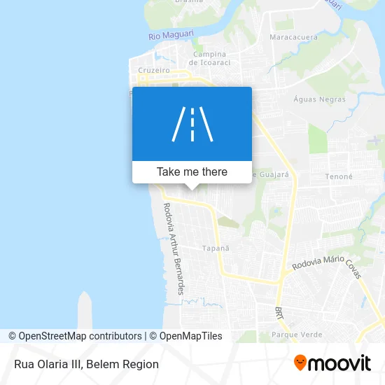 Rua Olaria III map