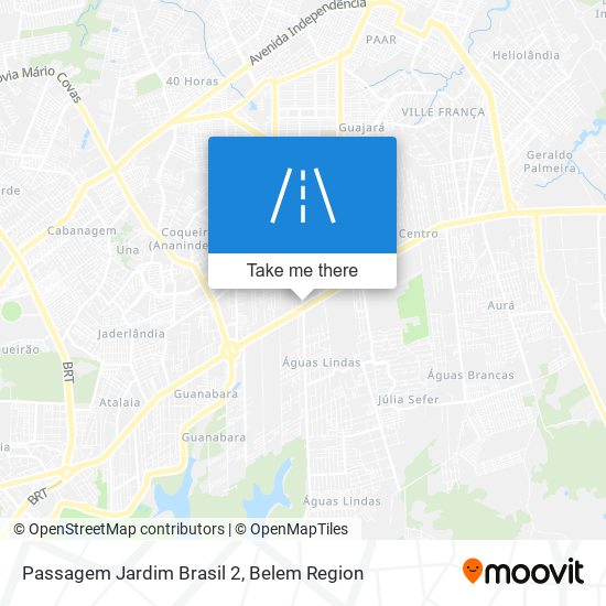 Passagem Jardim Brasil 2 map