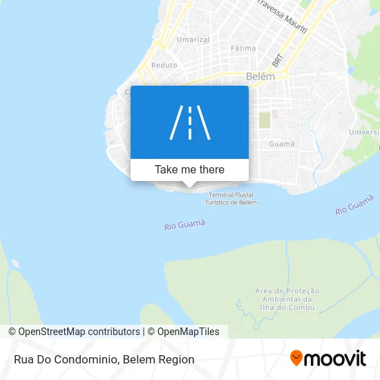 Rua Do Condominio map