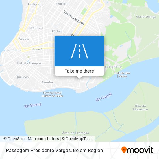 Mapa Passagem Presidente Vargas