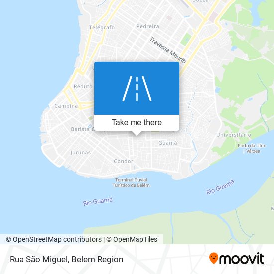 Rua São Miguel map