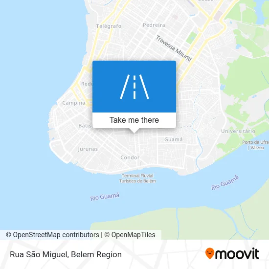 Rua São Miguel map