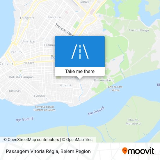 Passagem Vitória Régia map
