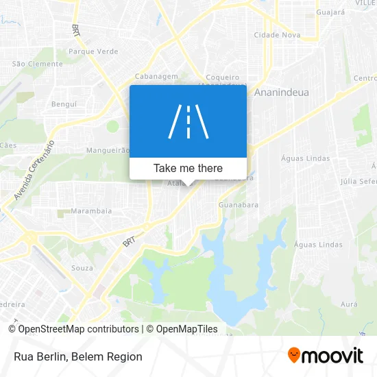 Rua Berlin map