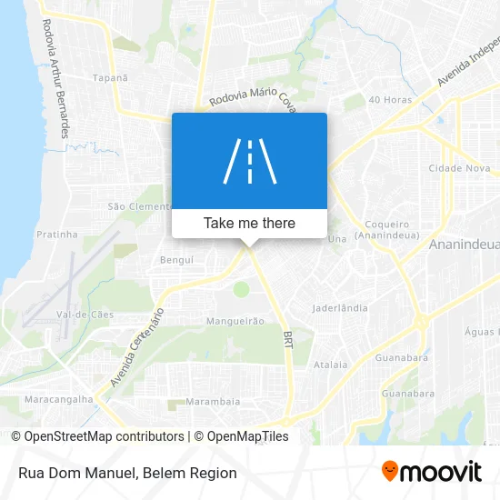 Rua Dom Manuel map