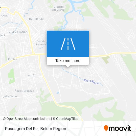 Passagem Del Rei map