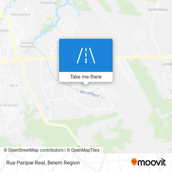 Rua Parque Real map