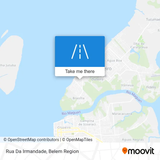 Rua Da Irmandade map