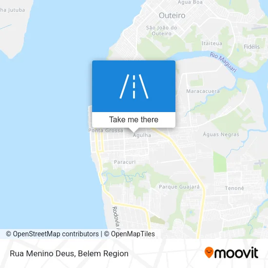 Rua Menino Deus map