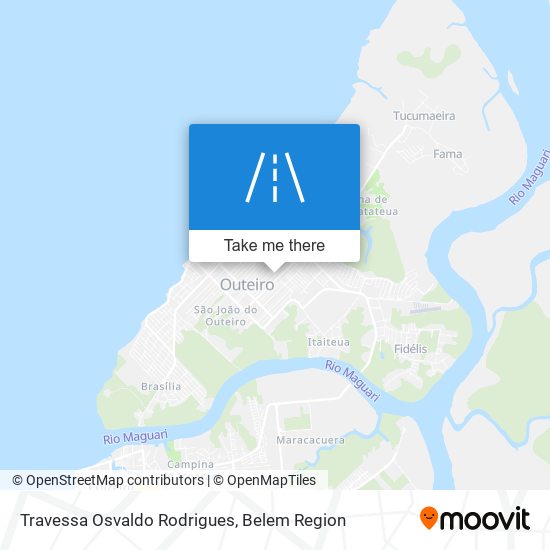 Travessa Osvaldo Rodrigues map