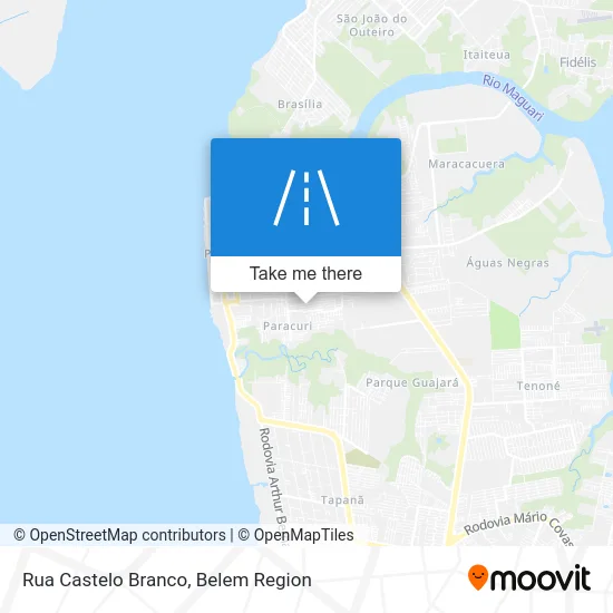 Rua Castelo Branco map