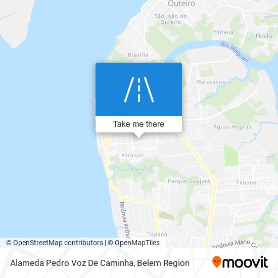 Alameda Pedro Voz De Caminha map