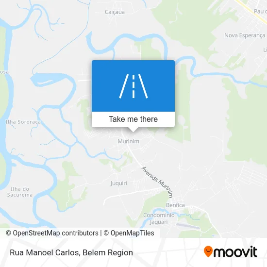 Rua Manoel Carlos map