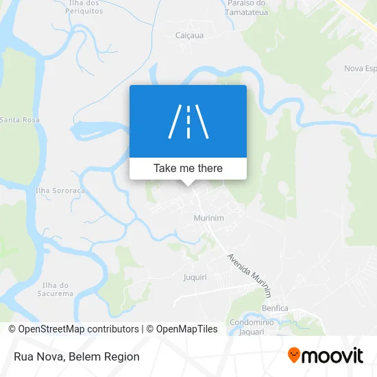 Rua Nova map