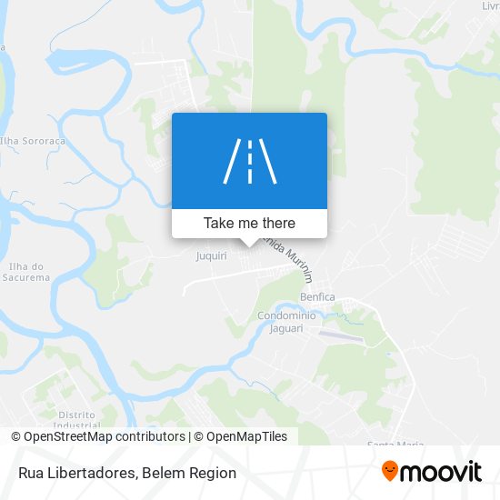 Rua Libertadores map