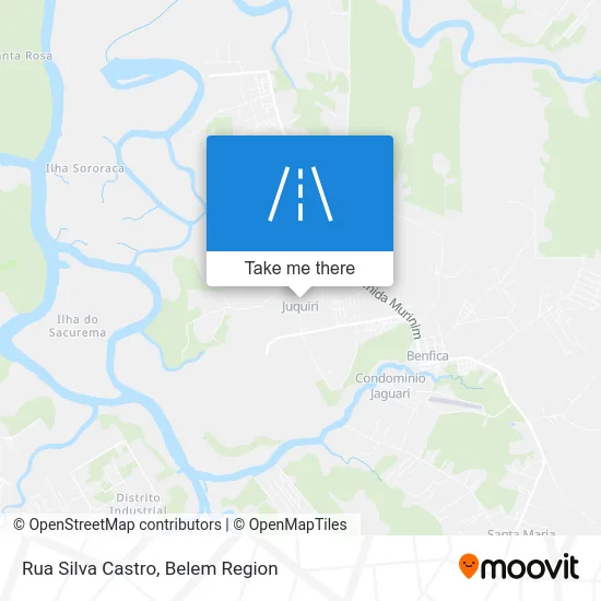 Rua Silva Castro map