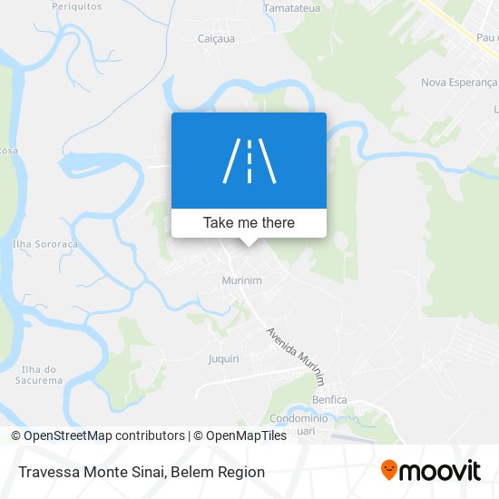 Travessa Monte Sinai map