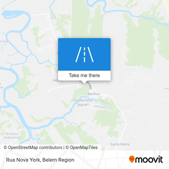 Rua Nova York map