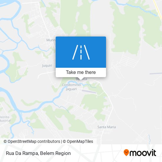 Rua Da Rampa map