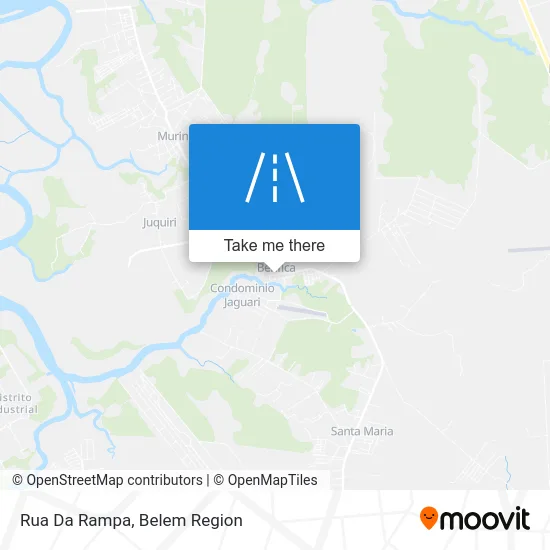 Rua Da Rampa map