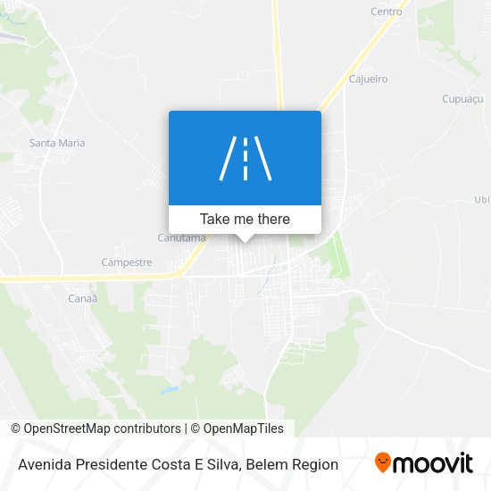 Avenida Presidente Costa E Silva map