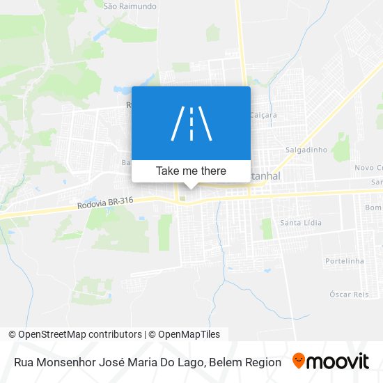 Rua Monsenhor José Maria Do Lago map