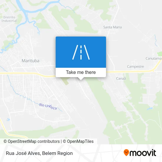 Rua José Alves map