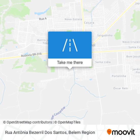 Rua Antônia Bezerril Dos Santos map