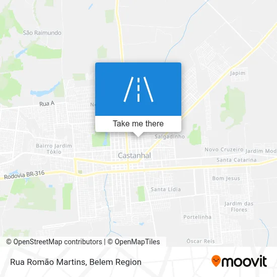 Rua Romão Martins map