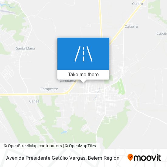 Avenida Presidente Getúlio Vargas map