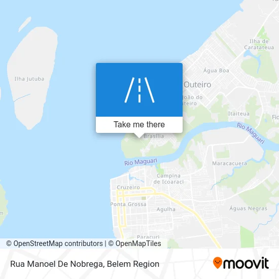 Rua Manoel De Nobrega map