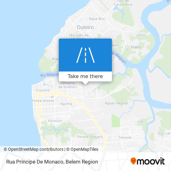 Rua Príncipe De Monaco map