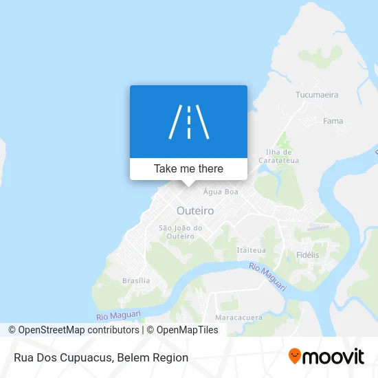 Rua Dos Cupuacus map