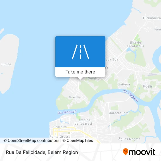 Rua Da Felicidade map