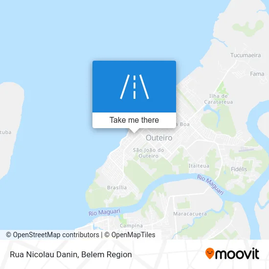 Rua Nicolau Danin map