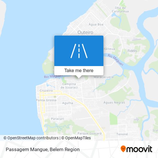 Passagem Mangue map