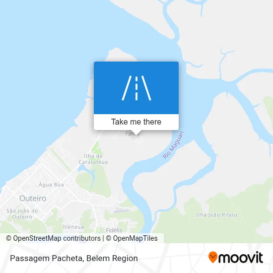 Passagem Pacheta map