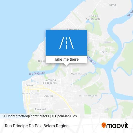 Rua Principe Da Paz map