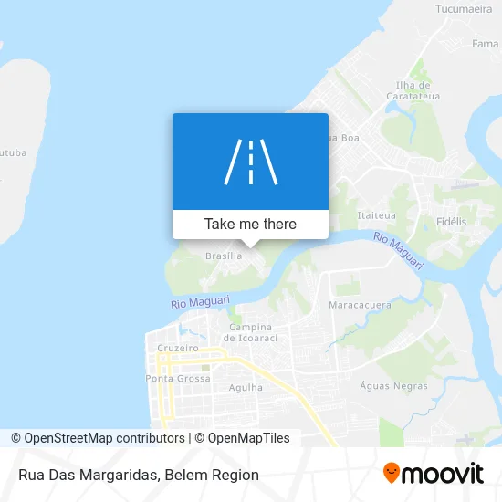 Rua Das Margaridas map