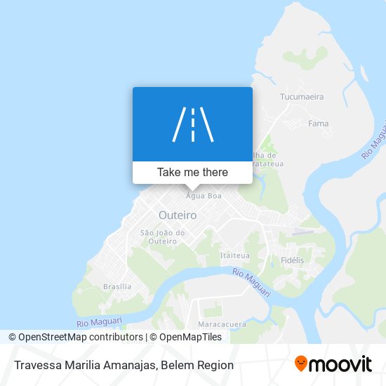 Travessa Marilia Amanajas map