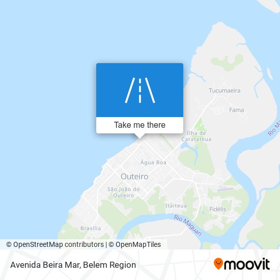 Avenida Beira Mar map